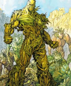 Alec Holland Swamp Thing Diamond Paintings