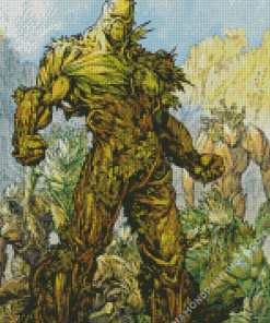 Alec Holland Swamp Thing Diamond Paintings