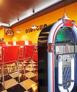 American Diner Diamond Paintings