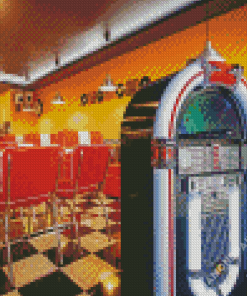 American Diner Diamond Paintings