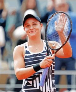 Ashleigh Barty Australian Tennis Player Diamond Paintings