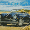 Black Porsche Art Diamond Paintings