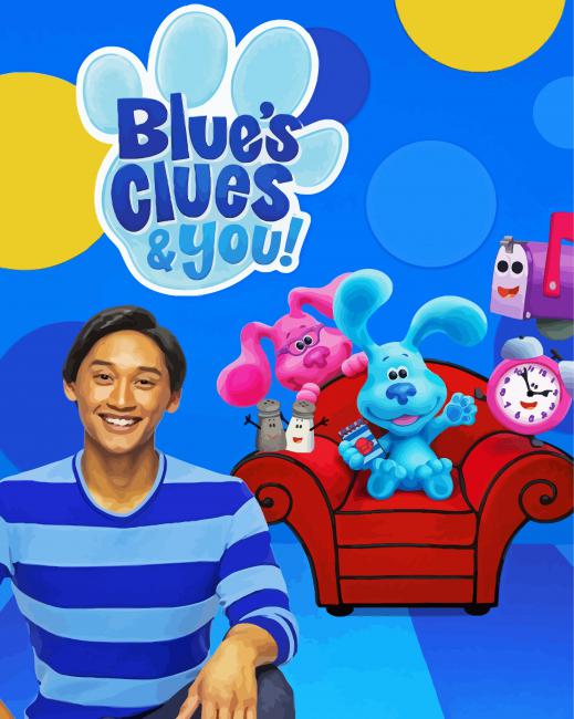 Blues Clues Diamond Paintings