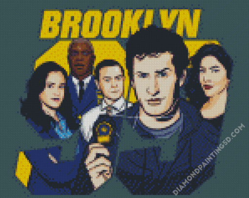 Brooklyn Nine Nine Art Diamond Paintings