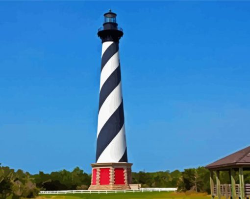 Cape Hatteras Lighthouse Diamond Paintings