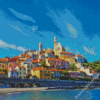 Cervo Buildings Diamond Paintings