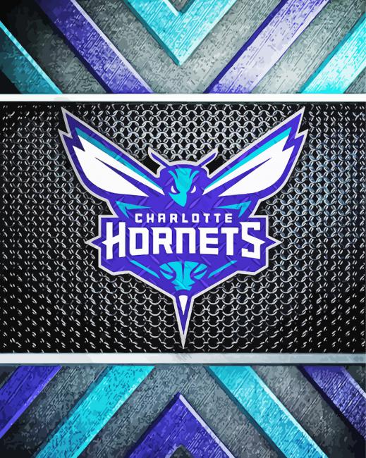 Charlotte Hornets Logo Diamond Paintings