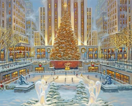 Christmas New York City Diamond Paintings