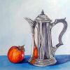 Coffee Pots Illustration Diamond Paintings