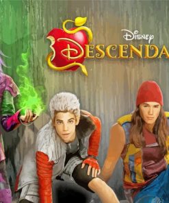 Descendants Poster Diamond Paintings