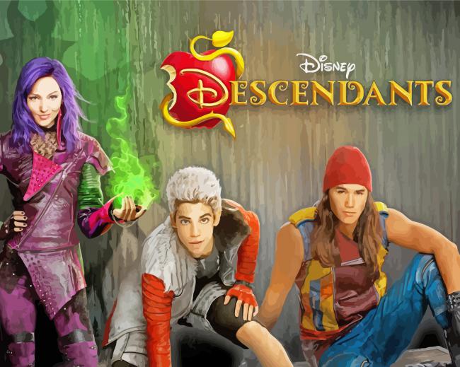 Descendants Poster Diamond Paintings