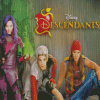 Descendants Poster Diamond Paintings