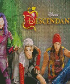 Descendants Poster Diamond Paintings