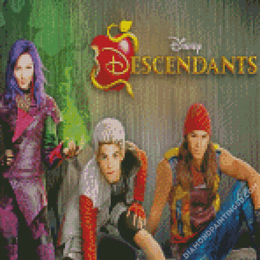 Descendants Poster Diamond Paintings