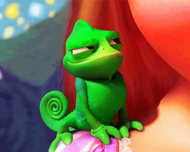 Disney Pascal Cartoon Character Diamond Paintings