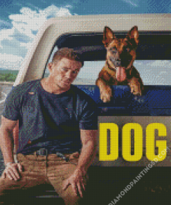 Dog Movie Poster Diamond Paintings