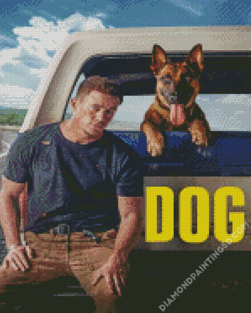 Dog Movie Poster Diamond Paintings