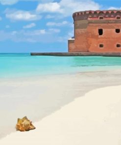 Dry Tortugas Beach Florida Diamond Paintings