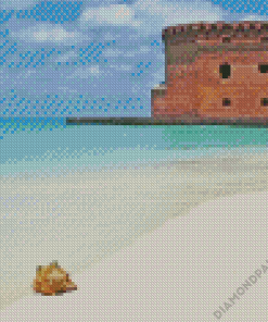 Dry Tortugas Beach Florida Diamond Paintings