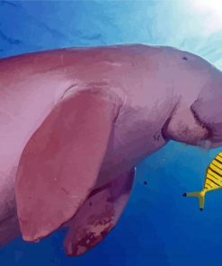 Dugong Animal Diamond Paintings