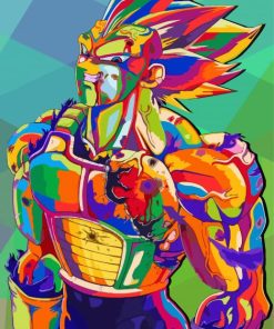 Ego Vegeta Pop Art Diamond Paintings