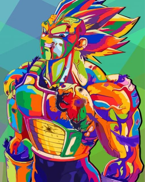 Ego Vegeta Pop Art Diamond Paintings