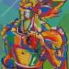 Ego Vegeta Pop Art Diamond Paintings