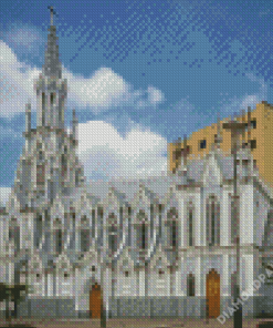 Ermita Church Colombia Building Diamond Paintings