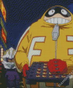 Fat Gum Anime Character Diamond Paintings