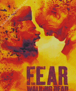 Fear The Walking Dead Illustration Diamond Paintings