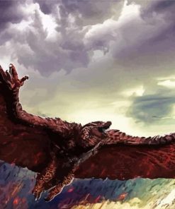 Flying Rodan Diamond Paintings