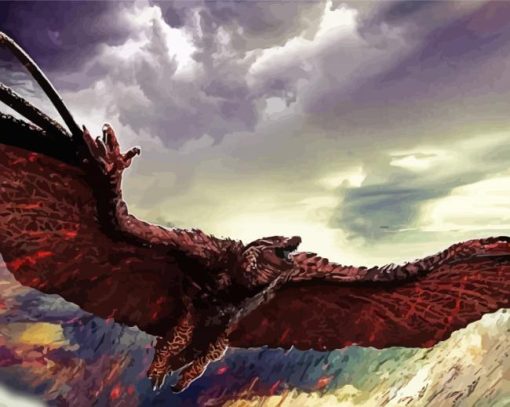 Flying Rodan Diamond Paintings