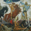 Four Horsemen Of The Apocalypse Art Diamond Paintings