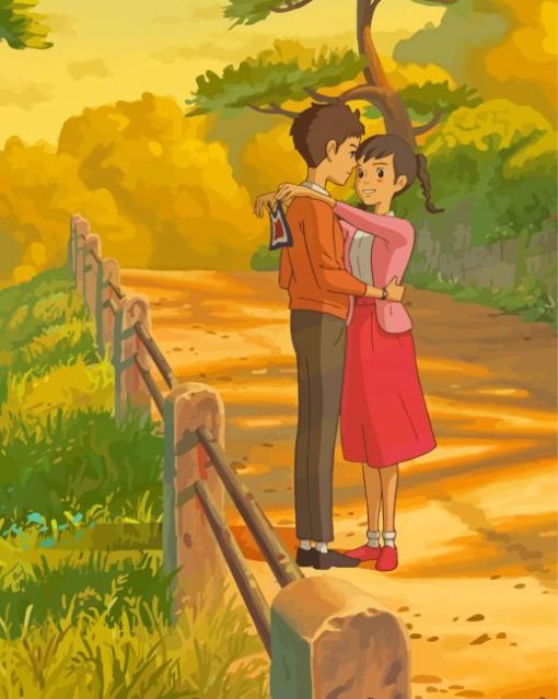 From Up On Poppy Hill Umi And Shun Diamond Paintings