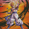 Gogeta Dragon Ball Diamond Paintings