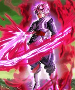 Goku Black Anime Character Art Diamond Paintings