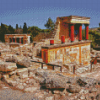 Heraklion Minoan Palace Of Knossos Diamond Paintings