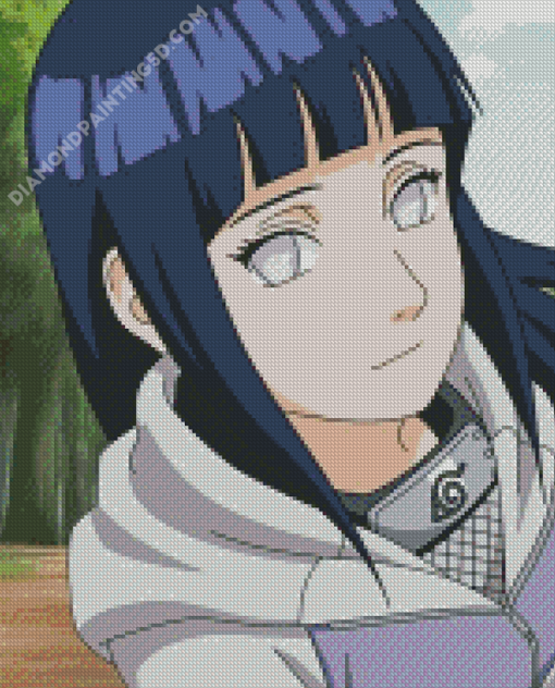 Hinata Hyuga Anime Diamond Paintings