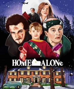 Home Alone Movie Poster Diamond Paintings