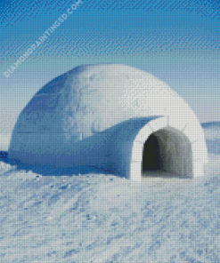 Igloo House Diamond Paintings