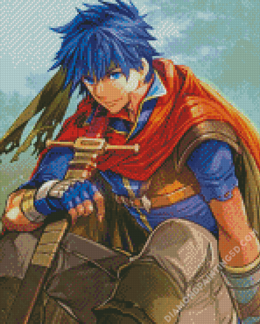 Ike Fire Emblem Path Of Radiance Diamond Paintings