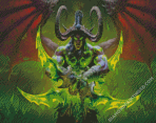 Illidan Stormrage Diamond Paintings