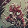 Illustration Omega Red Diamond Paintings