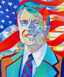 Jimmy Carter Pop Art Diamond Paintings