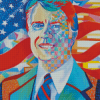 Jimmy Carter Pop Art Diamond Paintings