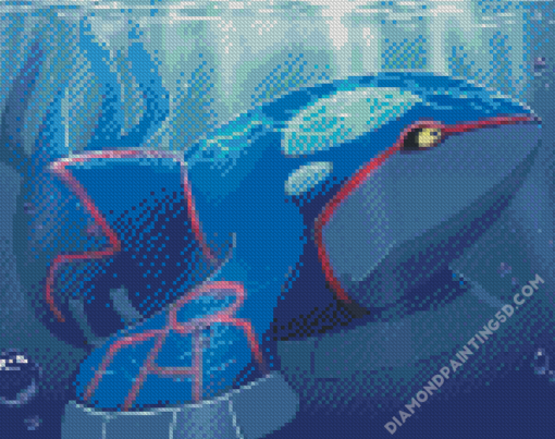 Kyogre Pokemon Anime Diamond Paintings