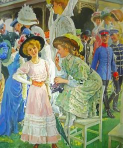 Ladies At The Races Diamond Paintings