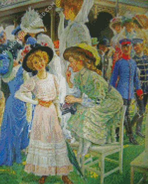 Ladies At The Races Diamond Paintings