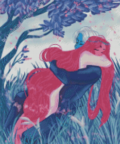 Lore Olympus Hades And Persephone In Love Diamond Paintings