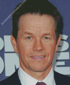 Mark Wahlberg Face Diamond Paintings